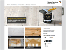 Tablet Screenshot of norsk-trepleie.fi